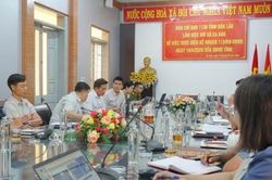 Ban Chỉ đạo 1136 tỉnh Đăk Lăk làm việc với xã Ea Kar về xây dựng cơ sở dữ liệu đất đai