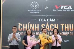 Phường Ho&agrave;n Kiếm đ&oacute;n 1,2 triệu lượt kh&aacute;ch du lịch trong 6 th&aacute;ng