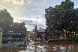 Chung cư Tân Việt (xã Hoài Đức): Cứ mưa là ngập