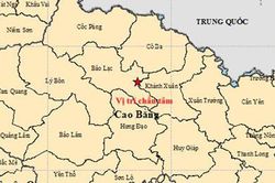 Đứt gãy địa chất gây động đất liên tiếp ở Cao Bằng những ngày qua
