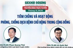 Truyền h&igrave;nh trực tuyến: 'TI&Ecirc;M CHỦNG V&Agrave; HOẠT ĐỘNG PH&Ograve;NG, CHỐNG DỊCH BỆNH CHỦ ĐỘNG TRONG CỘNG ĐỒNG'