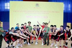 Đoàn CATP Hà Nội giành 2 Huy chương Vàng, lần đầu vô địch bóng rổ CAND