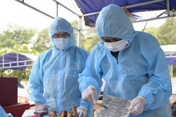 An Giang: Ph&aacute;t hiện di vật mang th&ocirc;ng tin liệt sĩ trong qu&aacute; tr&igrave;nh lấy mẫu ADN tại Nghĩa trang Liệt sĩ Tri T&ocirc;n