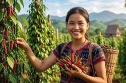 Giá hồ tiêu hôm nay 5.8.2026 giữ ổn định sau phiên giảm
