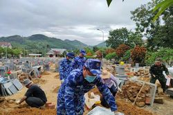 Bộ Tư lệnh V&ugrave;ng Cảnh s&aacute;t biển 2 tham gia lấy mẫu ADN x&aacute;c định danh t&iacute;nh liệt sĩ