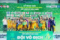 U11 CLB Hà Nội lần đầu vô địch Giải U11 toàn quốc