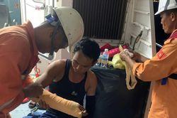 Cứu nạn thành công 30 ngư dân của tàu cá bị cháy trên vùng biển Khánh Hòa