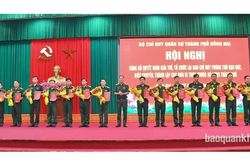 Giải thể, tổ chức lại Ban Chỉ huy phòng thủ khu vực, thành lập đơn vị mới, sắp xếp tổ chức quân sự địa phương tinh, gọn, mạnh