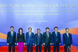 [Ảnh] Thường trực Ban Bí thư Trần Cẩm Tú dự Phiên họp toàn thể về đối ngoại Đảng và đối ngoại nhân dân