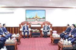 Việt Nam-Lào tăng cường hợp tác lý luận chính trị giữa hai Đảng