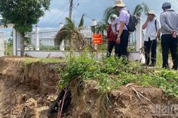 Vĩnh Long tập trung ứng phó sạt lở