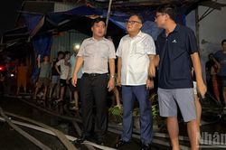 Vụ cháy chợ Biên Hòa: Lãnh đạo thành phố Đồng Nai chỉ đạo tại hiện trường trong đêm