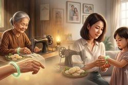 Chiếc vòng cẩm thạch của ngoại