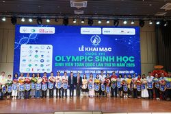 Sinh viên toàn quốc tranh tài tại Olympic Sinh học lần thứ VI