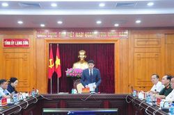 Lạng Sơn phát huy đối ngoại Đảng, đối ngoại nhân dân, xây dựng vững chắc 'vành đai an ninh - phát triển'