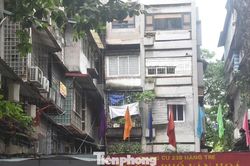 Khu chung cư cũ phố cổ Hà Nội sắp được xây dựng thành tòa nhà 21 tầng