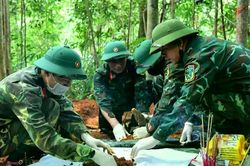 Quân khu 4 tìm kiếm, quy tập 263 hài cốt liệt sĩ trong mùa khô 2025 - 2026