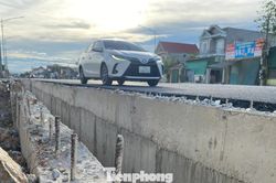 Thi công ẩu tại dự án đường 500 tỷ ở Nghệ An, đe dọa an toàn giao thông