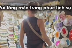 Nữ du khách bị mời rời khỏi Chùa Cầu Hội An vì trang phục phản cảm