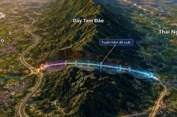 Thống nhất làm đường hầm Tam Đảo trị giá gần 5.800 tỷ đồng