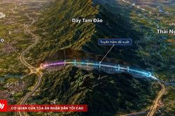 Đề xuất đầu tư đường hầm 5.800 tỷ đồng xuyên Tam Đảo