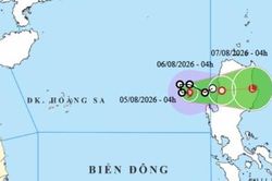 Bão số 3 hình thành trên Biển Đông, di chuyển rất chậm