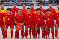 Tuyển futsal Việt Nam h&ograve;a kh&oacute; tin Th&aacute;i Lan ở giải ch&acirc;u lục