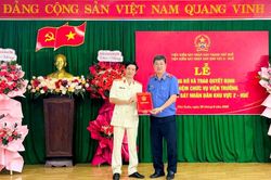 Điều động, bổ nhiệm Viện trưởng VKSND khu vực 2, TP Huế