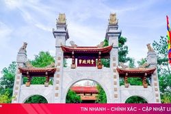 Đền thiêng trên dãy Trà Sơn
