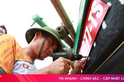 Hà Tĩnh tăng tốc đánh dấu, kẻ vẽ biển số tàu cá, góp phần chống khai thác IUU