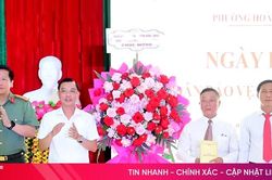 Phường Hoành Sơn vui 'Ngày hội toàn dân bảo vệ an ninh Tổ quốc'