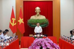 Tổng Bí thư, Chủ tịch nước chủ trì Phiên họp Ban Chỉ đạo TW về sửa đổi, bổ sung Điều lệ Đảng