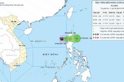 Bão số 3 giữ nguyên cường độ, hướng về phía Bắc đảo Luzon (Philippines)