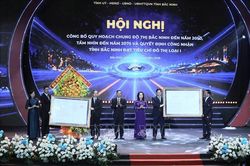 Bắc Ninh công bố Quy hoạch chung đô thị, đón nhận quyết định đạt tiêu chí đô thị loại I