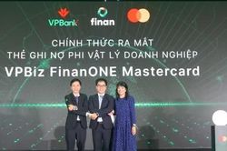 Ra mắt thẻ ghi nợ phi vật lý doanh nghiệp VPBiz FinanONE Mastercard