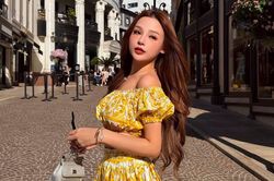 Huyền Baby đưa hai con ra nước ngoài nghỉ hè, tận hưởng cuộc sống chuẩn 'phú bà'