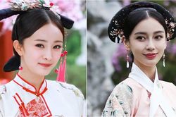 Angelababy và Dương Mịch đọ sắc tạo hình nhà Thanh