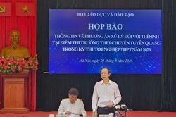 Hủy kết quả thi tại điểm thi Trường THPT chuyên Tuyên Quang, tổ chức thi lại toàn bộ các môn vào ngày 14/8