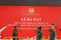 TP.HCM ra mắt Trung tâm Thông tin chỉ huy 114, nâng cao hiệu quả chữa cháy và cứu nạn, cứu hộ