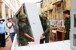 Bắc Ninh: Di chuyển t&agrave;i sản c&aacute;c trường học để b&agrave;n giao mặt bằng thi c&ocirc;ng s&acirc;n bay Gia B&igrave;nh