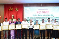 Đà Nẵng vận động toàn dân đoàn kết xây dựng nông thôn mới, đô thị văn minh