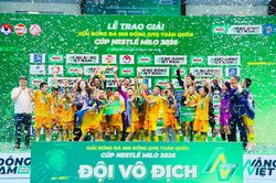 Câu lạc bộ bóng đá Hà Nội vô địch Giải bóng đá U.11 toàn quốc 2026