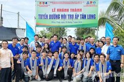 Viết tiếp lời tuyên thệ bằng những việc làm vì cộng đồng