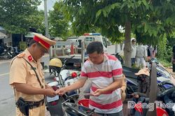 Ra qu&acirc;n tăng cường tuần tra, xử l&yacute; nhiều trường hợp vi phạm giao th&ocirc;ng