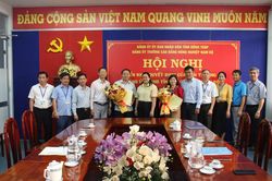 Đồng chí Nguyễn Tiến Huyền giữ chức Bí thư Đảng ủy Trường Cao đẳng Nông nghiệp Nam Bộ