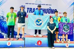 CLB bơi Sao Việt gi&agrave;nh 18 huy chương tại v&ograve;ng 2 Giải bơi c&aacute;c c&acirc;u lạc bộ nghiệp dư