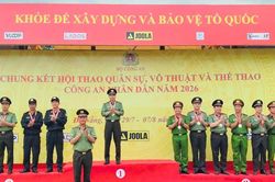 Công an tỉnh Gia Lai giành nhiều huy chương tại Hội thao Công an nhân dân 2026