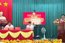Tổ đại biểu số 4 HĐND tỉnh Gia Lai tiếp xúc cử tri 2 xã Phù Mỹ Tây và Phù Mỹ Đông