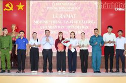 Phường Đ&ocirc;ng Ninh H&ograve;a ra mắt m&ocirc; h&igrave;nh 'Chung tay v&igrave; sự h&agrave;i l&ograve;ng của người d&acirc;n'