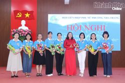Hội Liên hiệp Phụ nữ phường Nha Trang ra mắt 9 chi hội phụ nữ mẫu tiêu biểu
